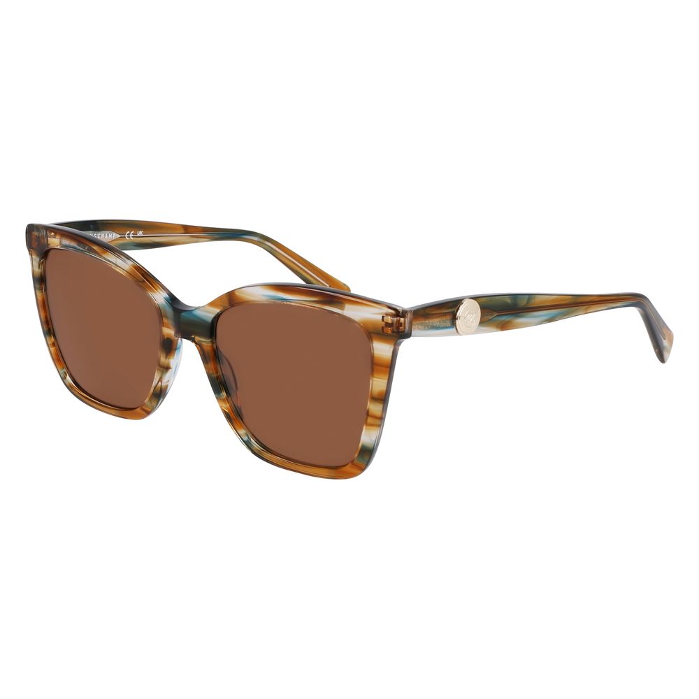 Longchamp Brown Acetate Sunglasses | Regal Royce