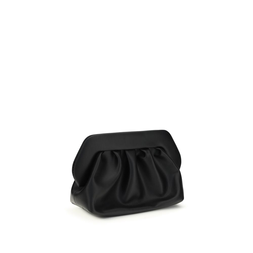 THEMOIRè Black Polyethylene Clutch Bag | Regal Royce