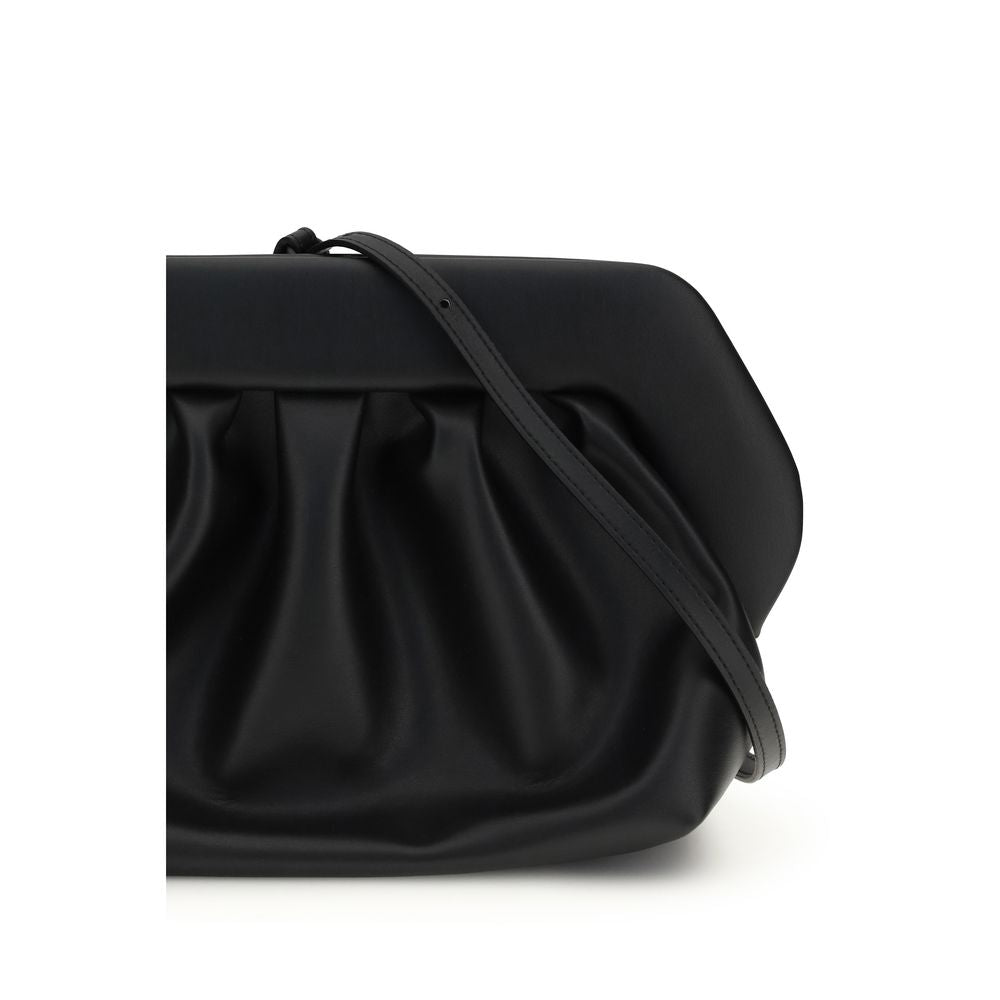 THEMOIRè Black Polyethylene Clutch Bag | Regal Royce