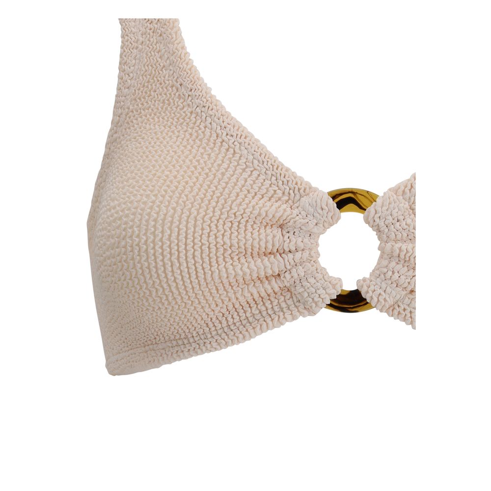 Hunza G Beige Polyamide Bikini | Regal Royce