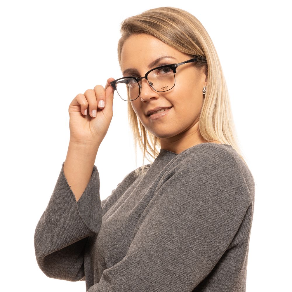 Lozza Black Metal & Plastic Glasses (Frames) | Regal Royce