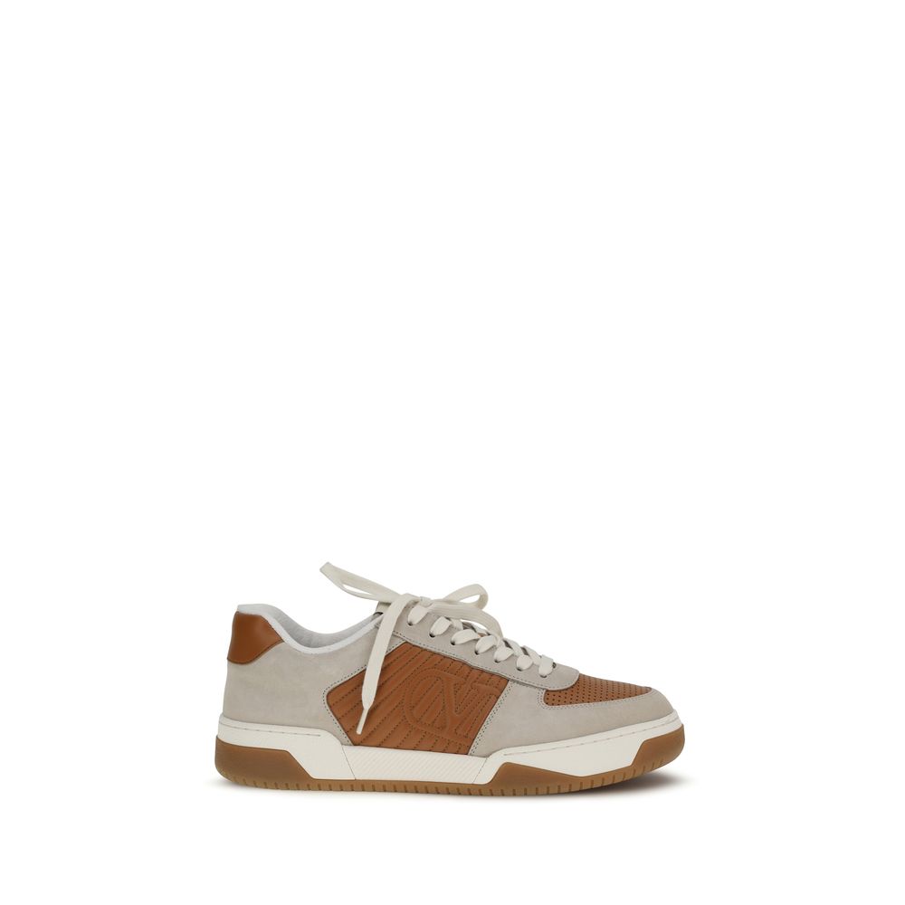Valentino Garavani Multicolor Calf Leather Bos Taurus Athletic Sneakers | Regal Royce
