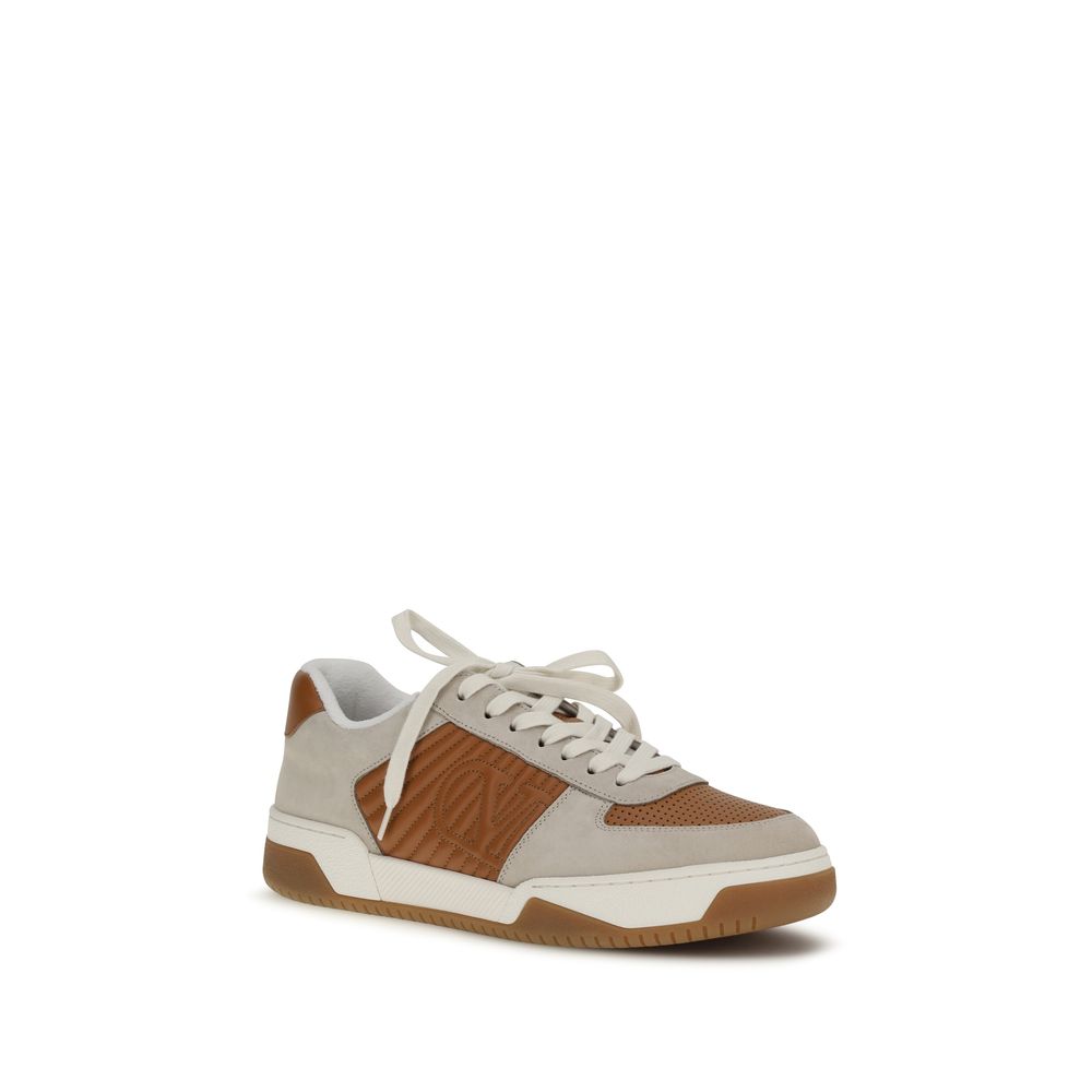Valentino Garavani Multicolor Calf Leather Bos Taurus Athletic Sneakers | Regal Royce