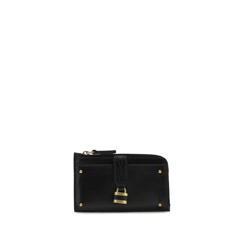 Chloé Black Calf Leather Bos Taurus Wallet | Regal Royce