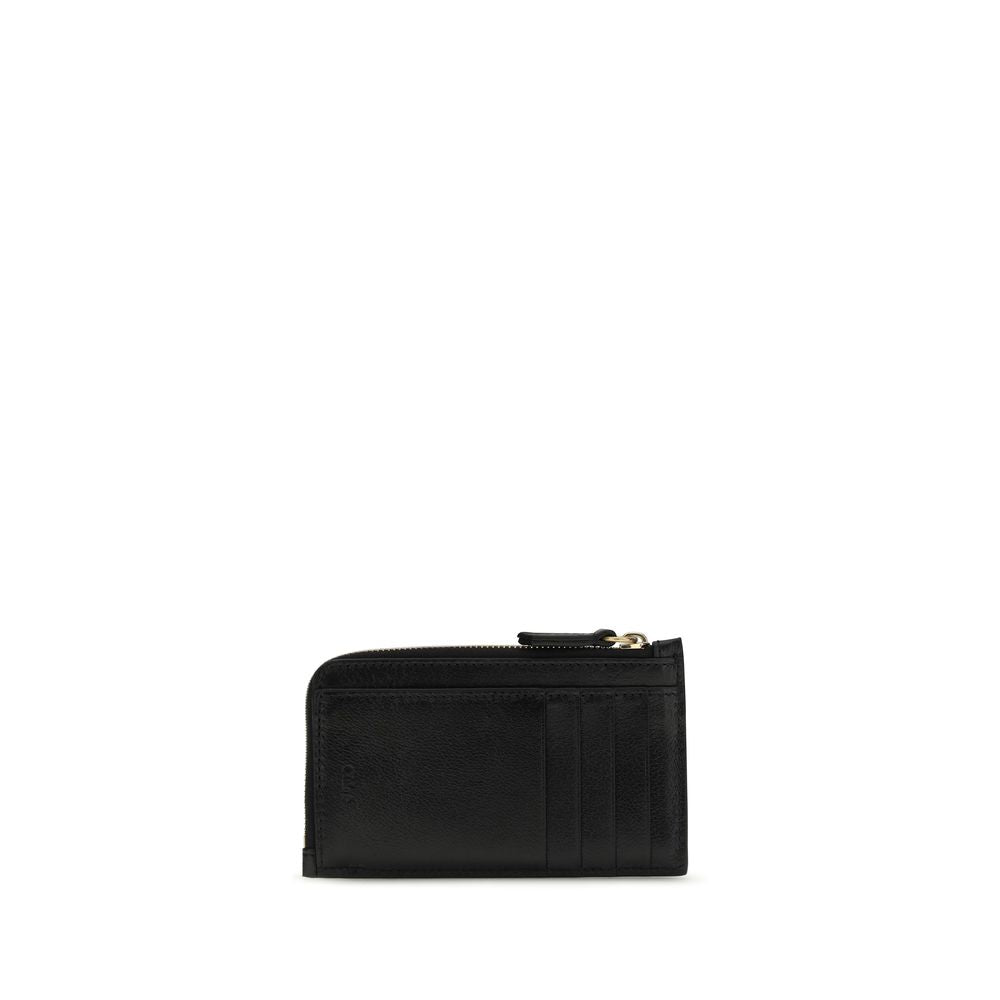 Chloé Black Calf Leather Bos Taurus Wallet | Regal Royce