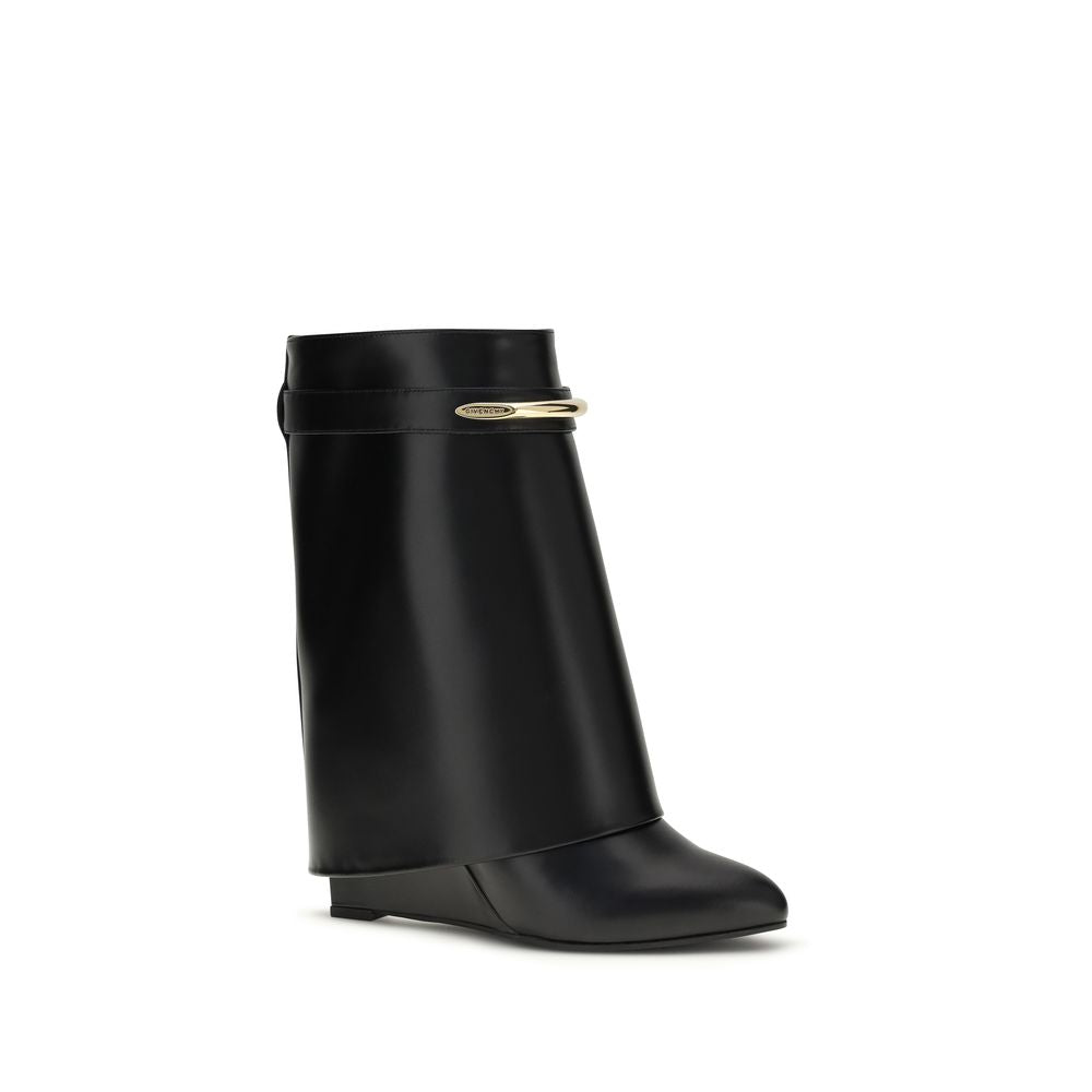 Givenchy Black Calf Leather Bos Taurus Ankle Boots | Regal Royce