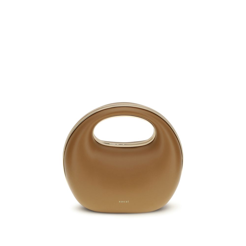 Sacai Brown Calf Leather Bos Taurus Handbag | Regal Royce