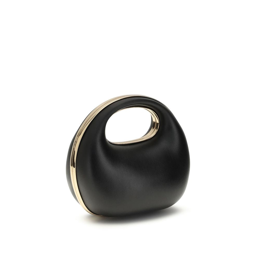 Sacai Black Calf Leather Bos Taurus Handbag | Regal Royce