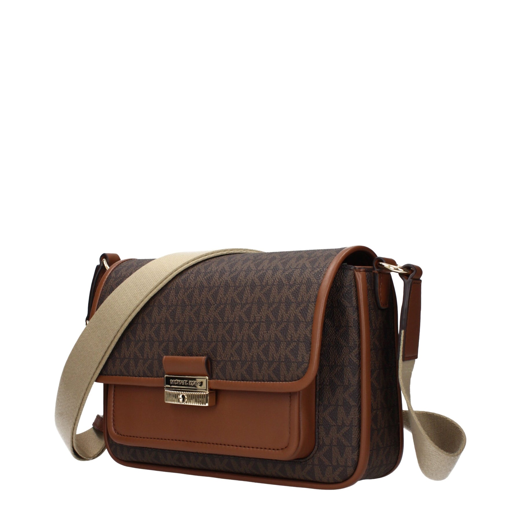 Michael Kors Brown Fabric Crossbody Bag | Regal Royce