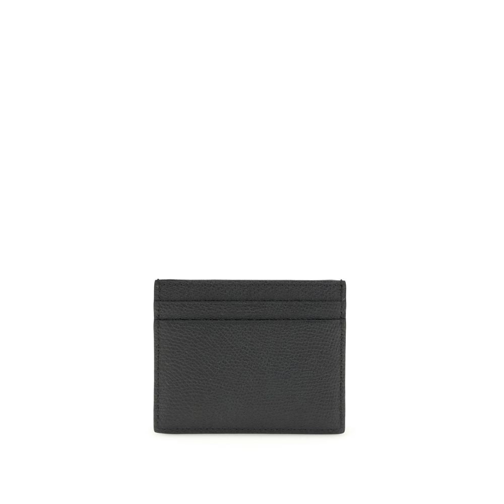 Valentino Garavani Black Calf Leather Bos Taurus Wallet | Regal Royce
