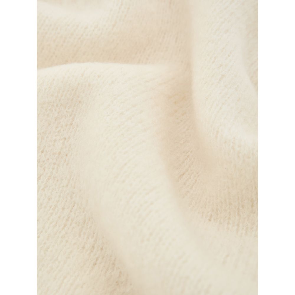 Gran Sasso White Wool Turtleneck | Regal Royce