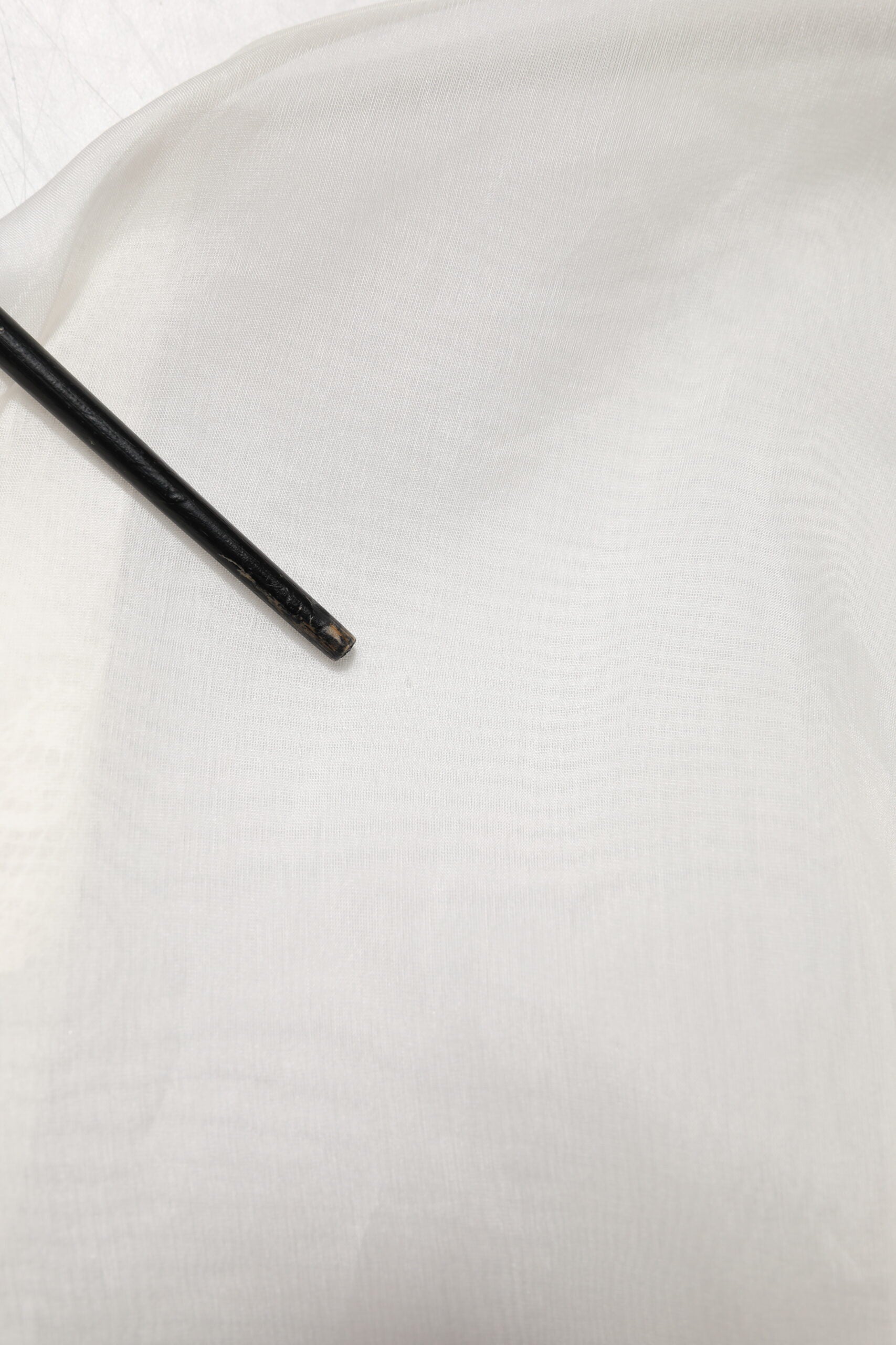 Dolce & Gabbana White Sheer Silk Blouse Lace Bow Tie Blouse Top | Regal Royce