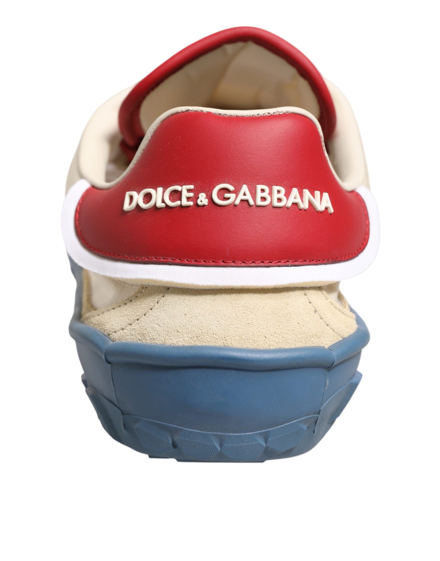 Dolce & Gabbana DG Multicolor Leather Low Top Sneakers Shoes | Regal Royce