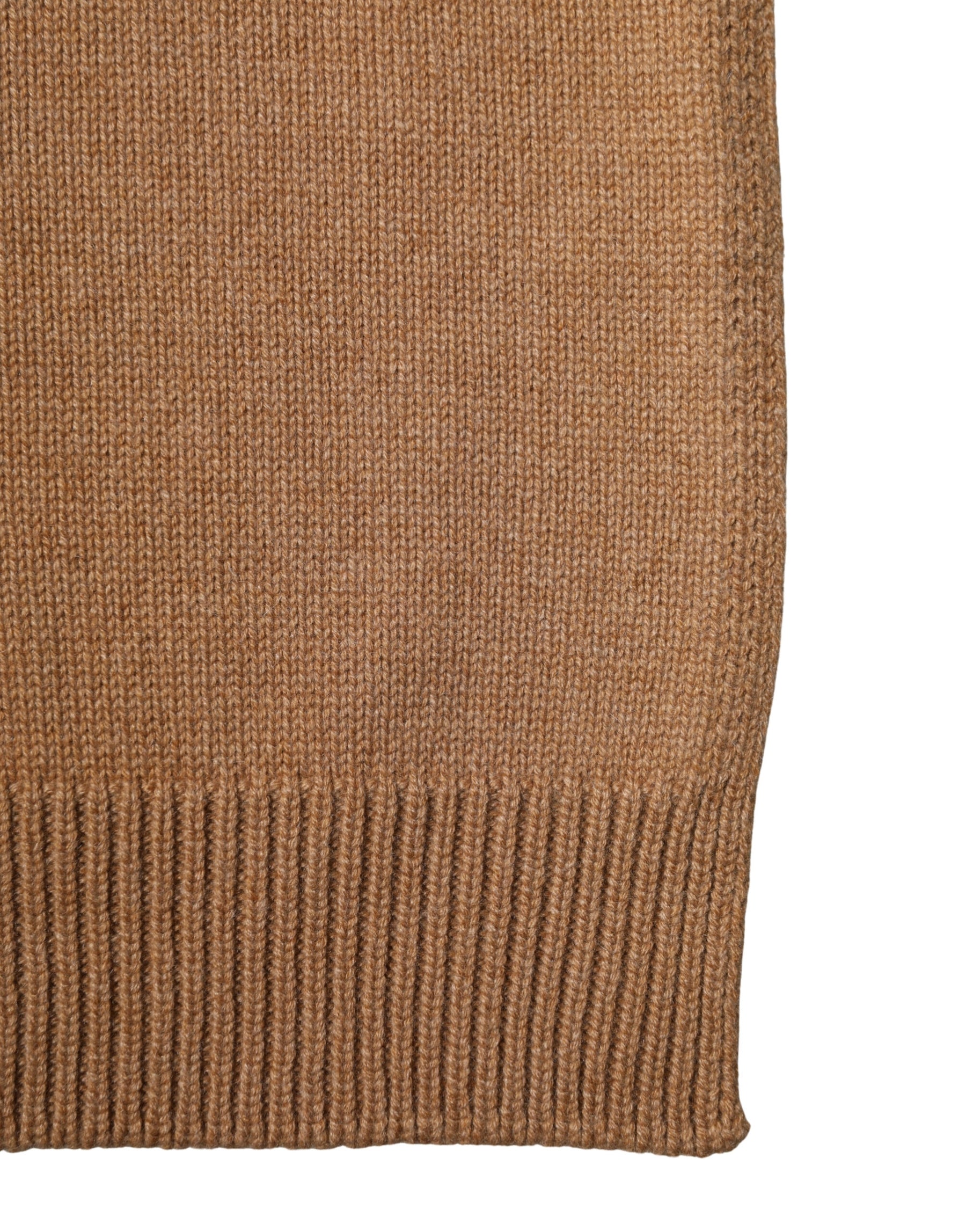 Dolce & Gabbana Brown Cashmere Knitted Foulard 207cm x 29cm Men Scarf | Regal Royce