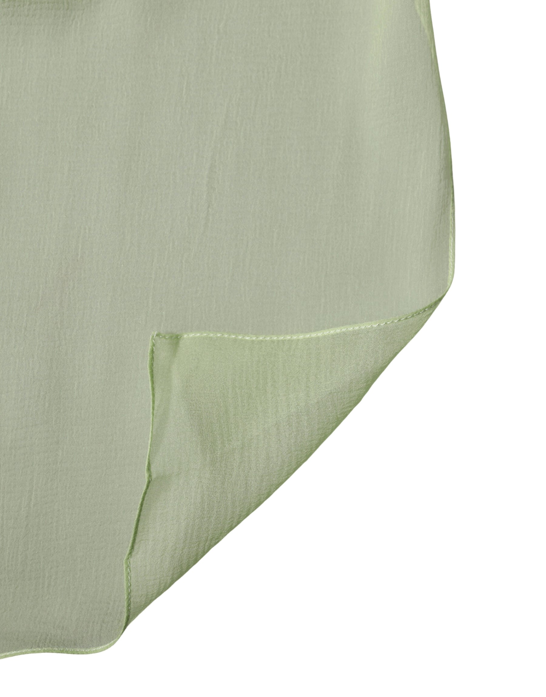 Dolce & Gabbana Light Green Silk Neck Wrap Stole 200cm x 134cm Scarf | Regal Royce