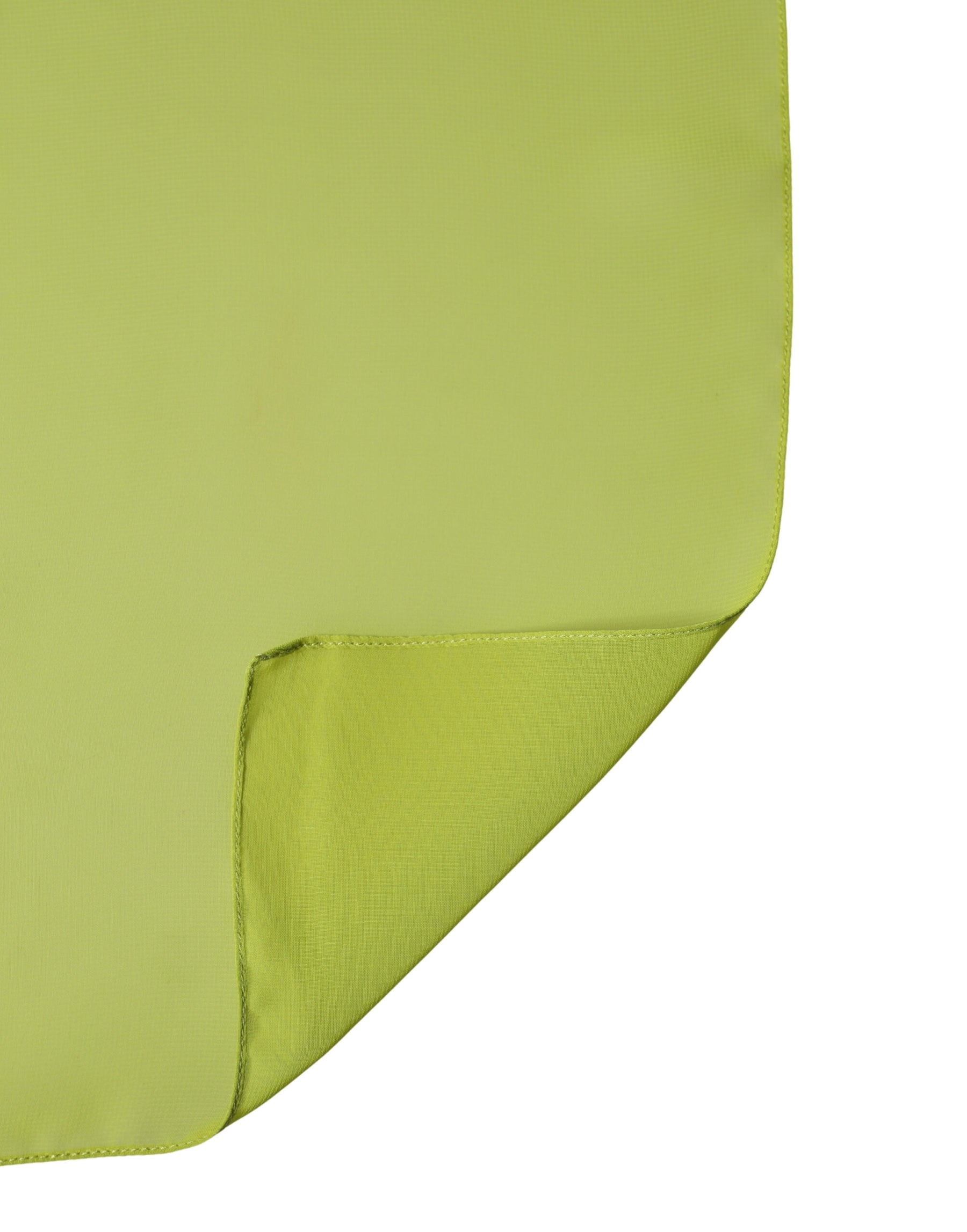 Dolce & Gabbana Yellow Green Neck Wrap Shawl Foulard 131cm x 99.5cm Scarf | Regal Royce