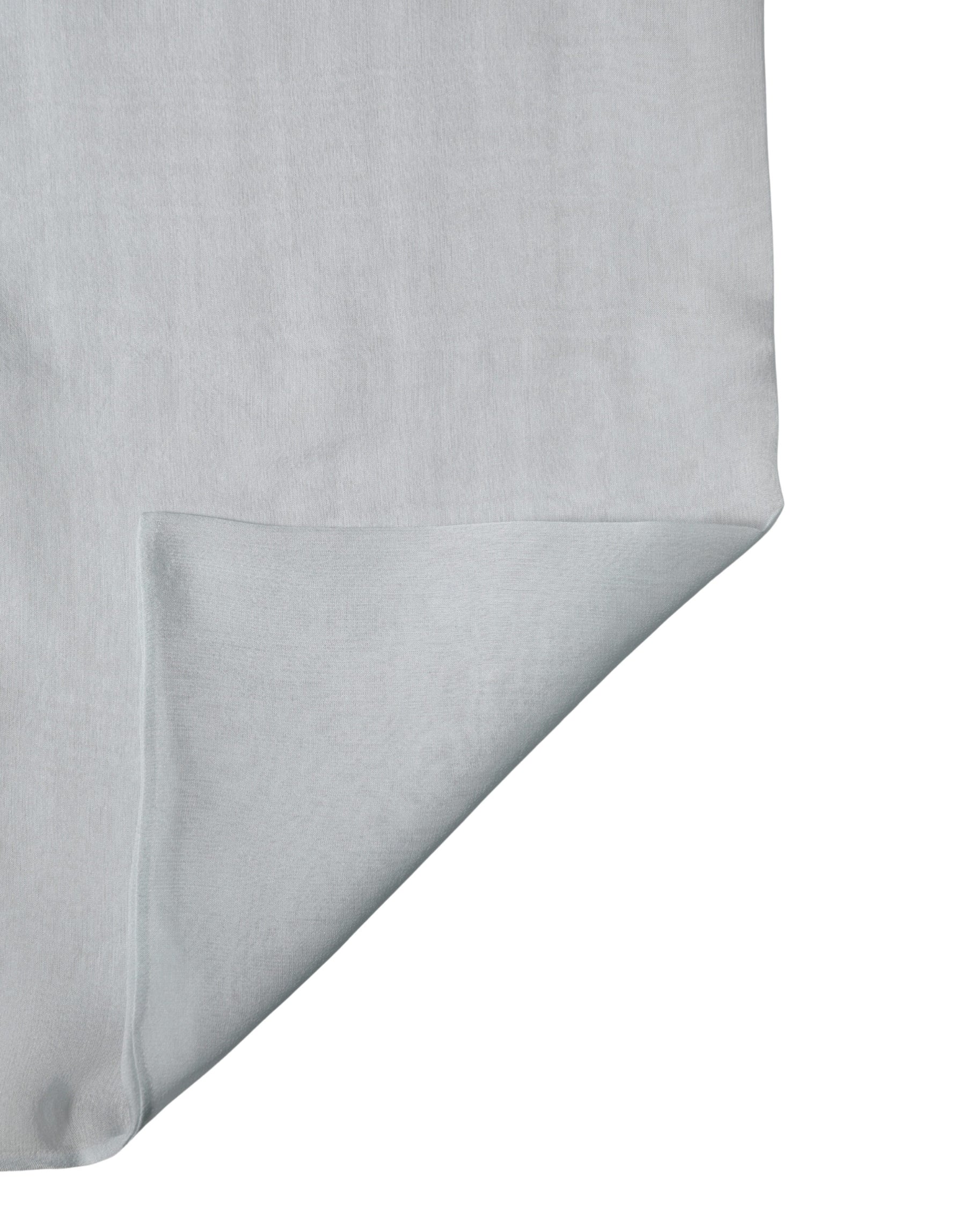 Dolce & Gabbana Light Blue Silk Sash Wrap Foulard 294.5cm x 19cm Scarf | Regal Royce