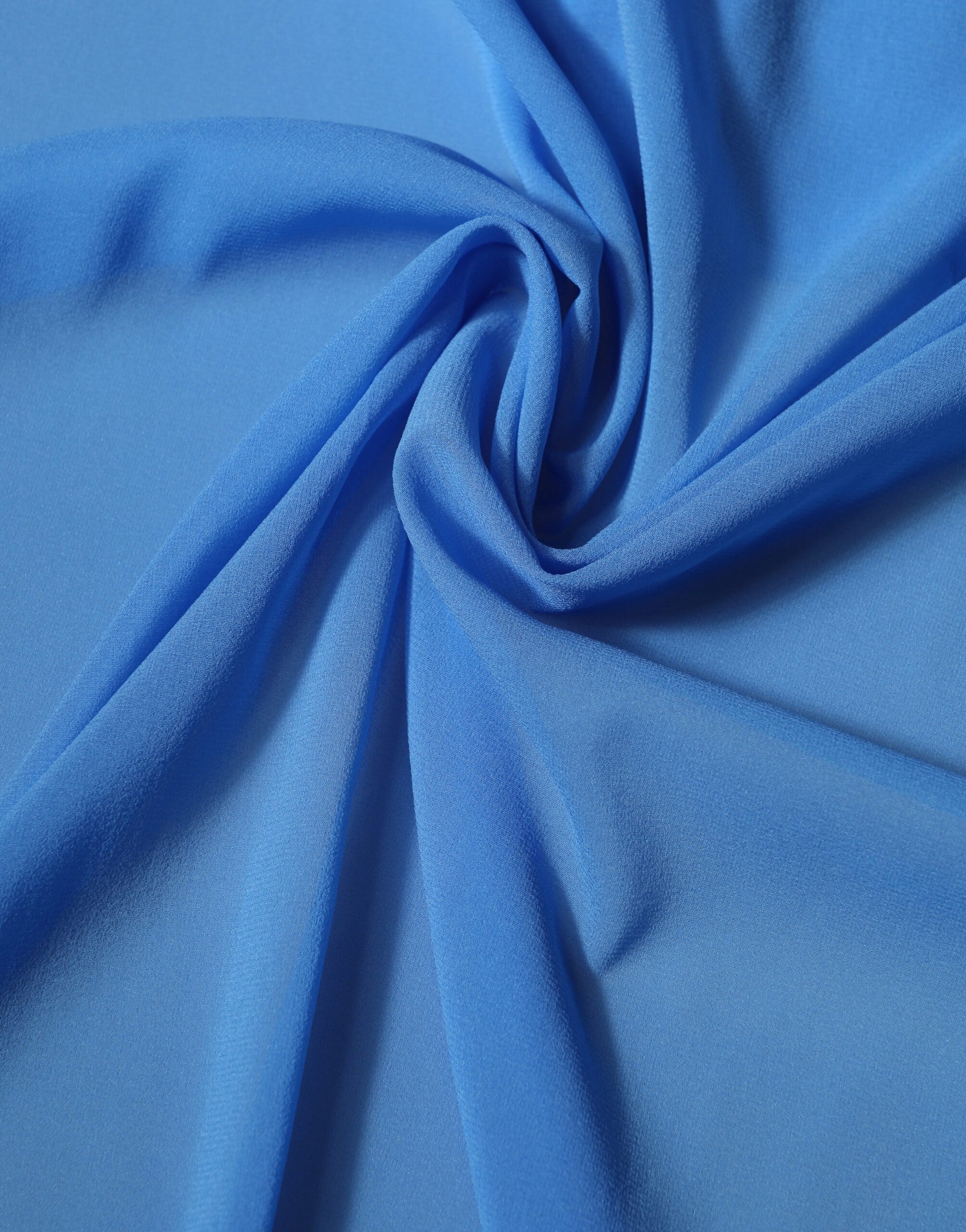 Dolce & Gabbana Blue Silk Neck Wrap Shawl Stole 200cm x 64cm Scarf | Regal Royce