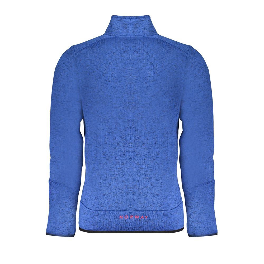 Norway 1963 Blu Polyester Men Sweatshirt | Regal Royce