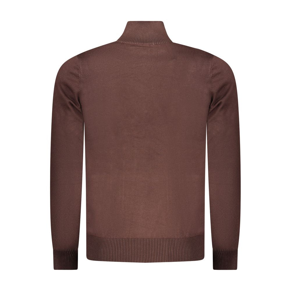 Coveri Moving Marrone Viscosa Mens Sweater | Regal Royce