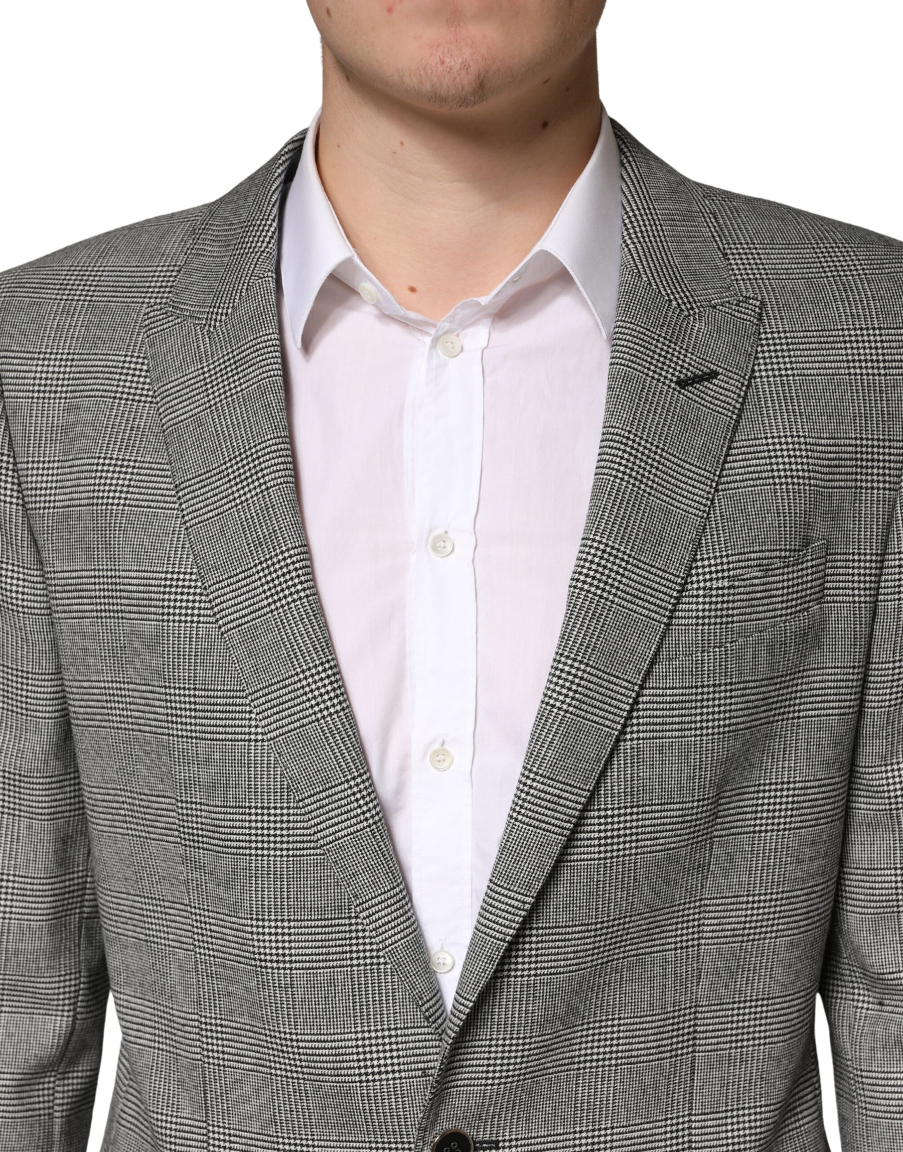 Dolce & Gabbana Gray MARTINI Single Breasted Formal 2PC Suit | Regal Royce