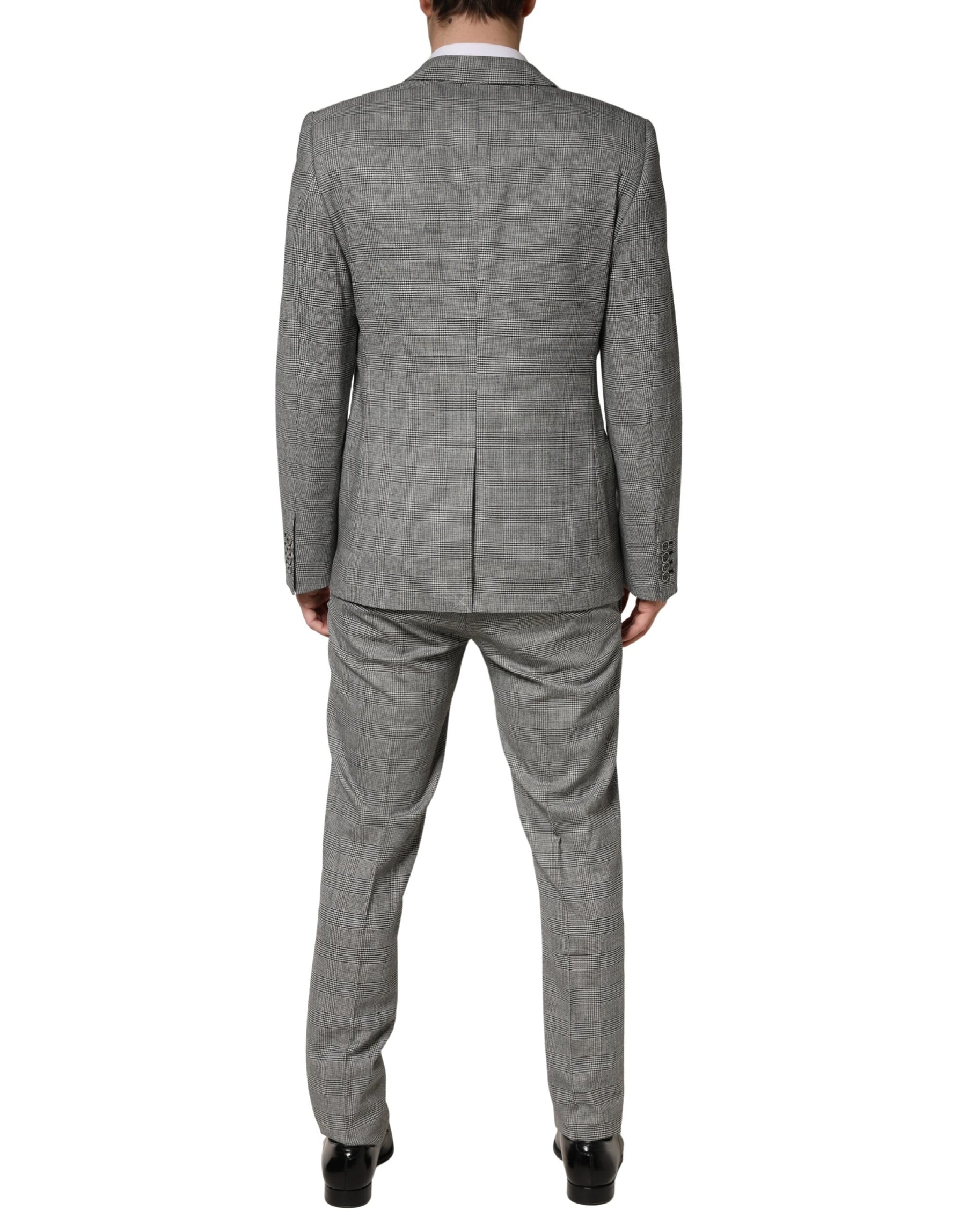 Dolce & Gabbana Gray MARTINI Single Breasted Formal 2PC Suit | Regal Royce