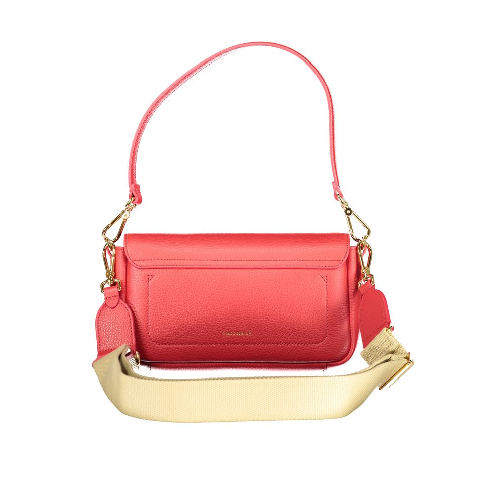 Coccinelle Rosso Leather Women Handbag | Regal Royce