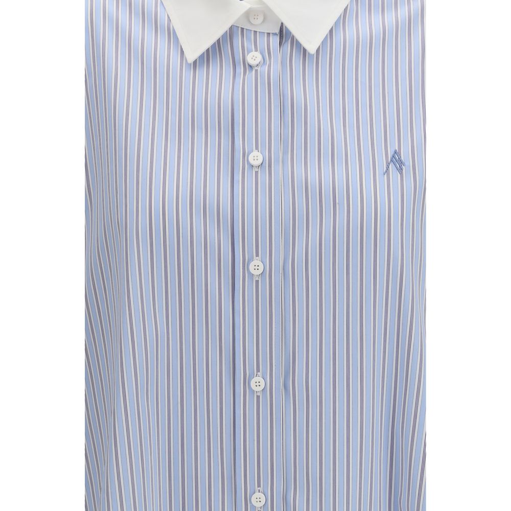 The Attico Blue Cotton Pattern Shirt | Regal Royce