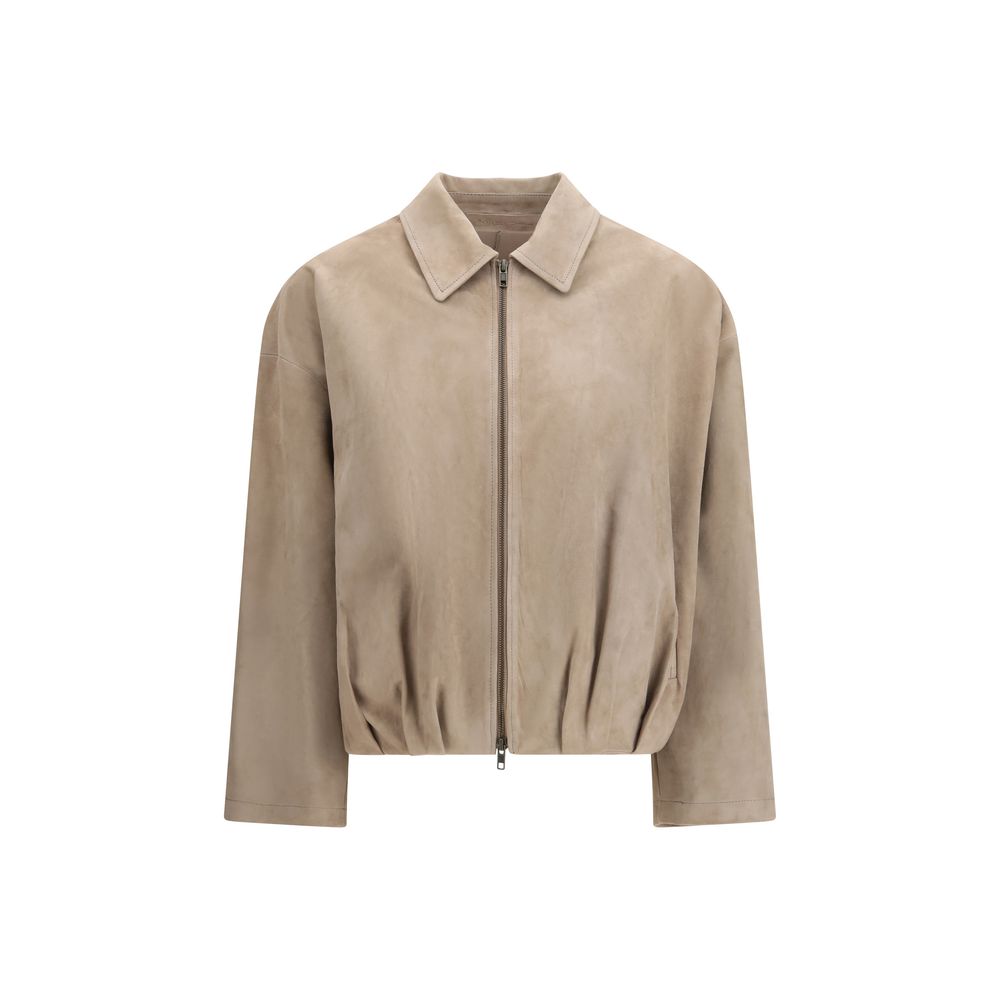 Salvatore Santoro Beige Lamb Ovis Aries Aries Coat | Regal Royce