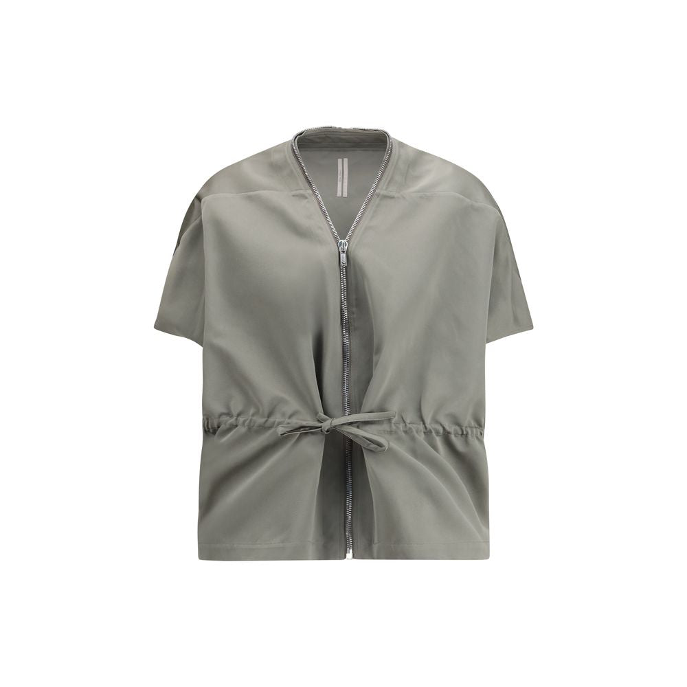 Rick Owens Bicolor Polyester Sleveless Jacket | Regal Royce