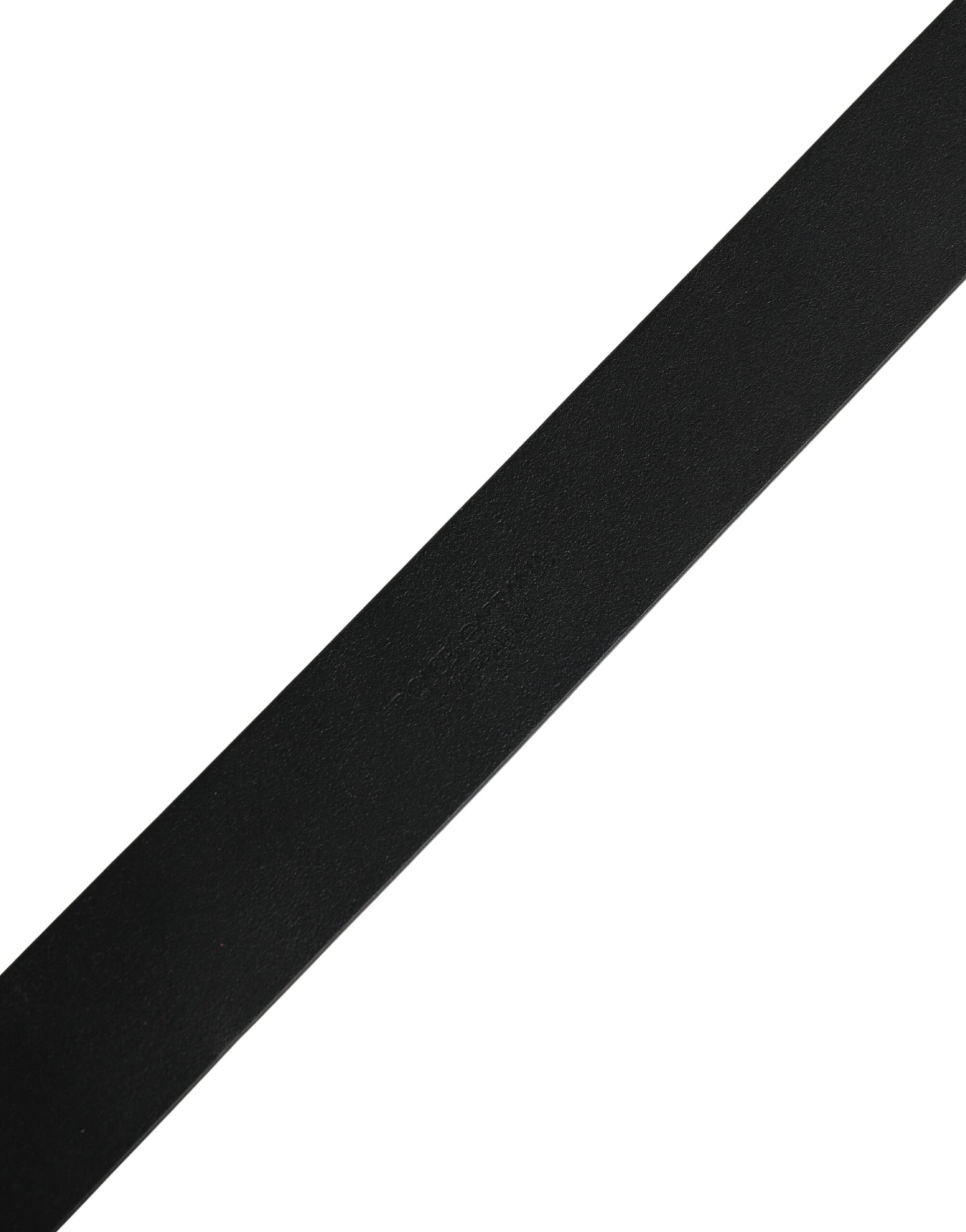 Dolce & Gabbana Black Calf Leather Gold Metal Buckle  Belt | Regal Royce