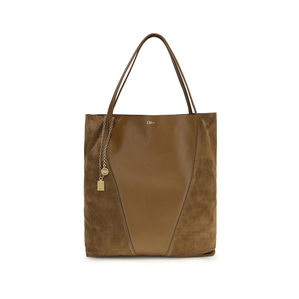 Chloé Brown Calf Leather Bos Taurus Shoulder Bag | Regal Royce