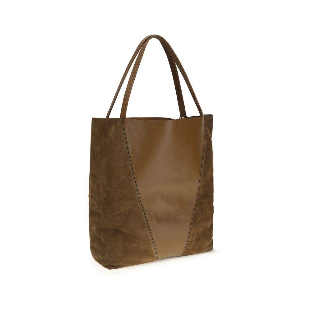 Chloé Brown Calf Leather Bos Taurus Shoulder Bag | Regal Royce
