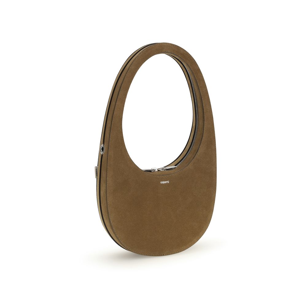 Coperni Brown Calf Leather Bos Taurus Shoulder Bag | Regal Royce
