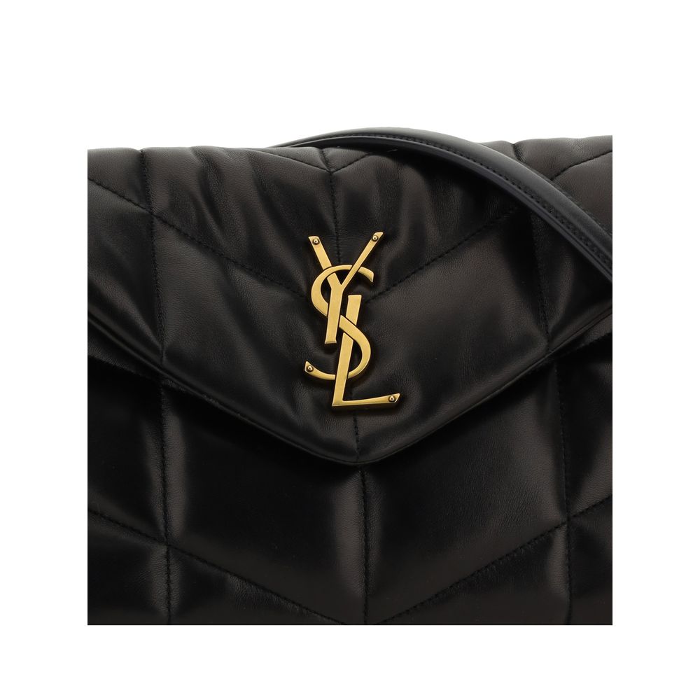 Saint Laurent Black Lamb Ovis Aries Aries Shoulder Bag | Regal Royce