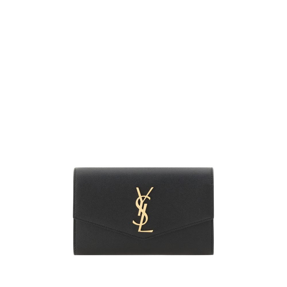 Saint Laurent Black Calf Leather Bos Taurus Shoulder Bag | Regal Royce