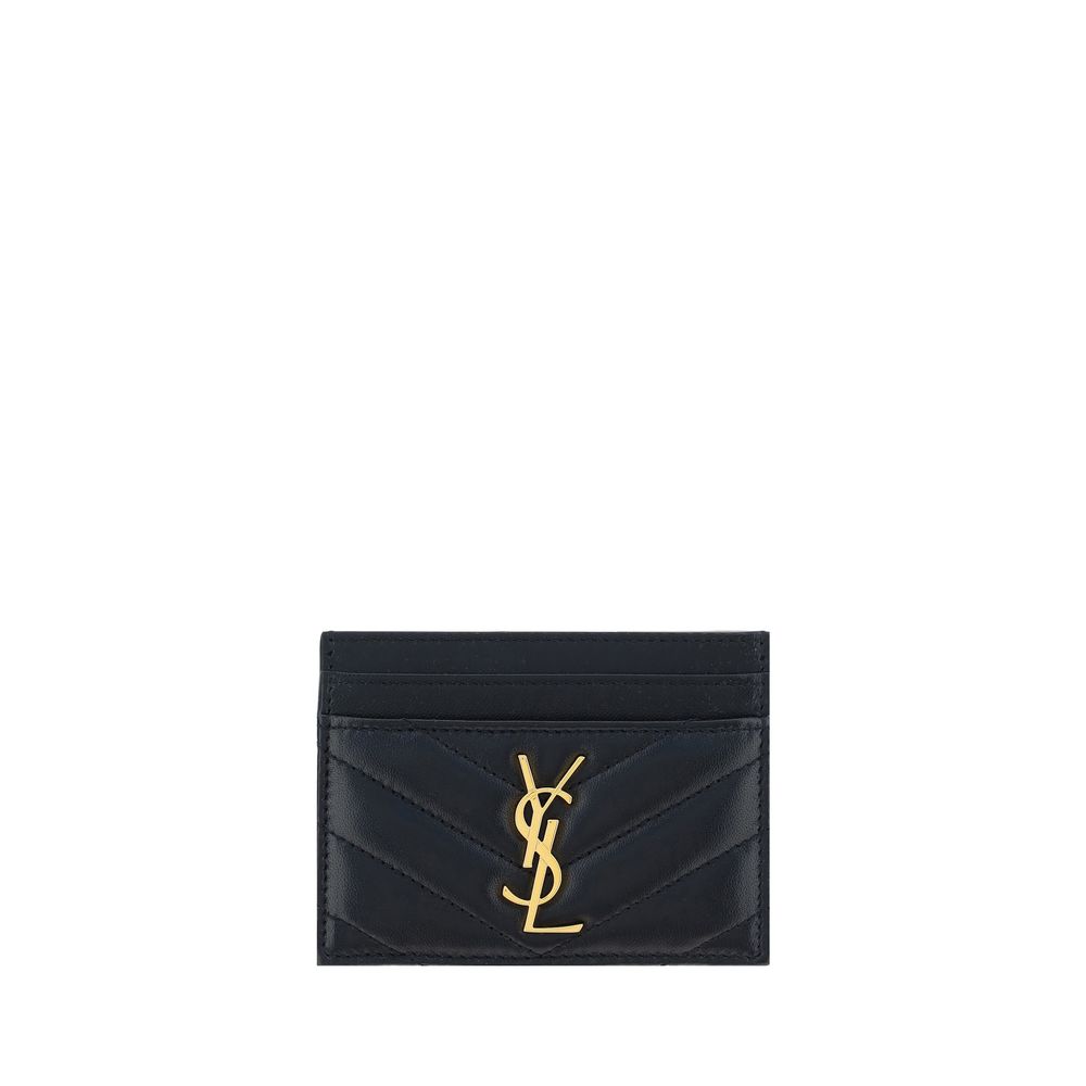 Saint Laurent Black Lamb Ovis Aries Aries Wallet | Regal Royce