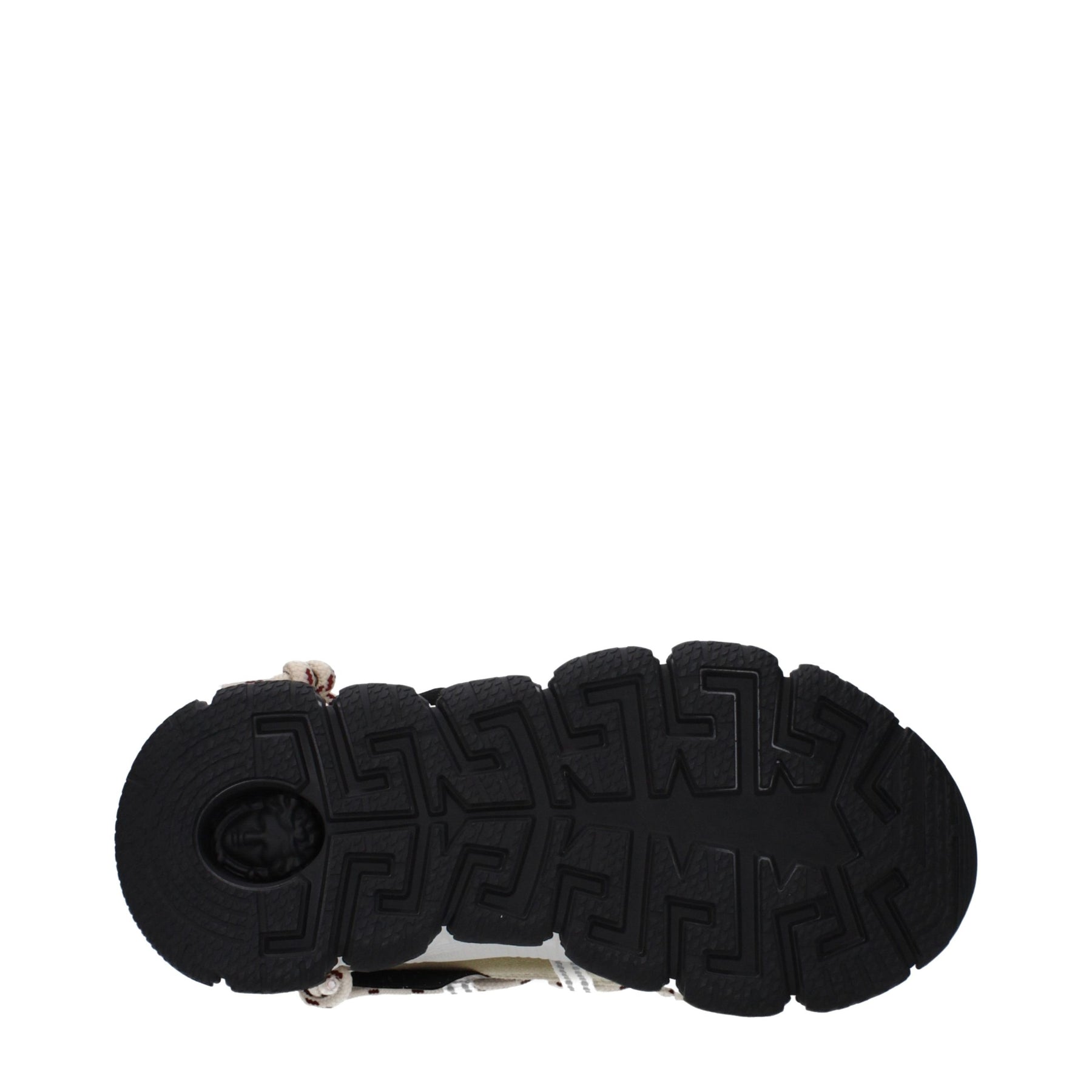 Versace Beige Leather Chunky Sneakers | Regal Royce