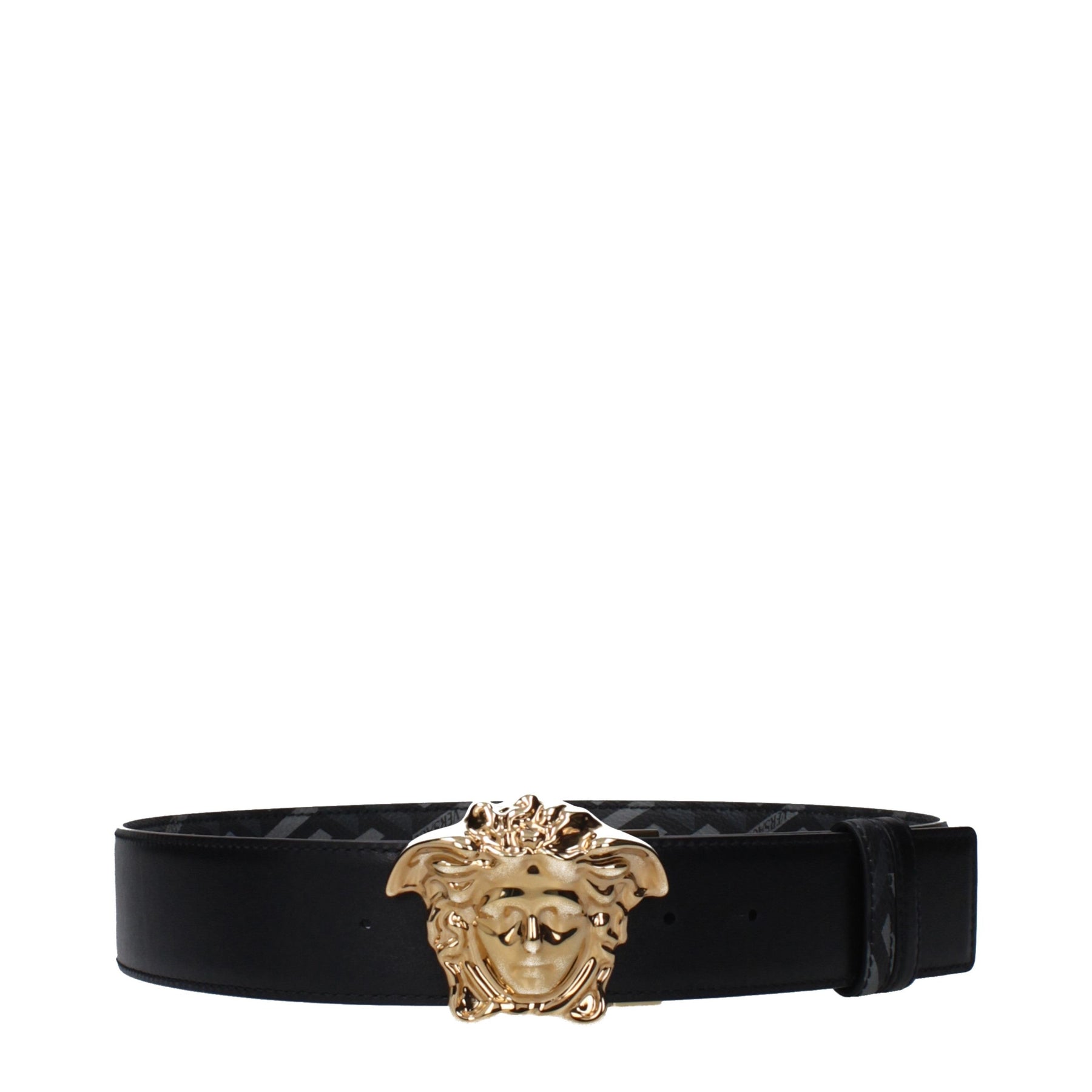 Versace Gray Polyester Regular Belt | Regal Royce