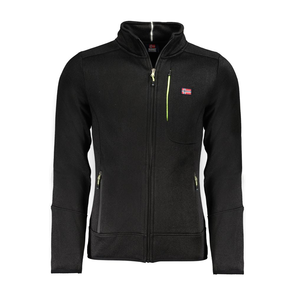 Norway 1963 Black Polyester Men's Sweatshirt | Regal Royce