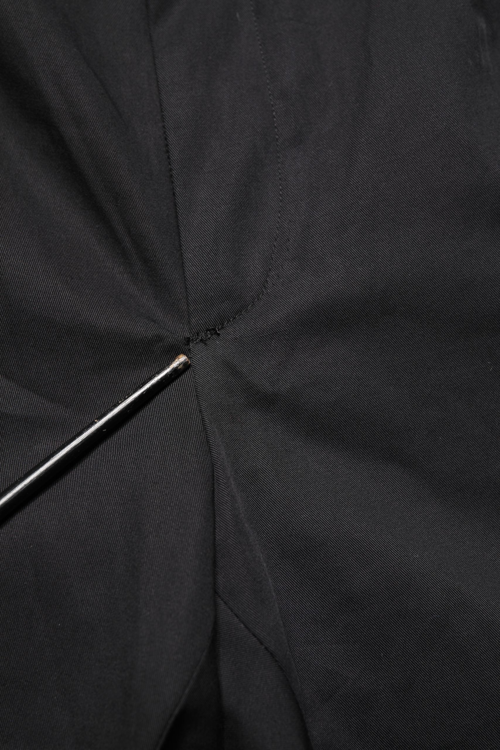 Dolce & Gabbana Black Cotton Skinny Dress Formal Trouser Pants | Regal Royce