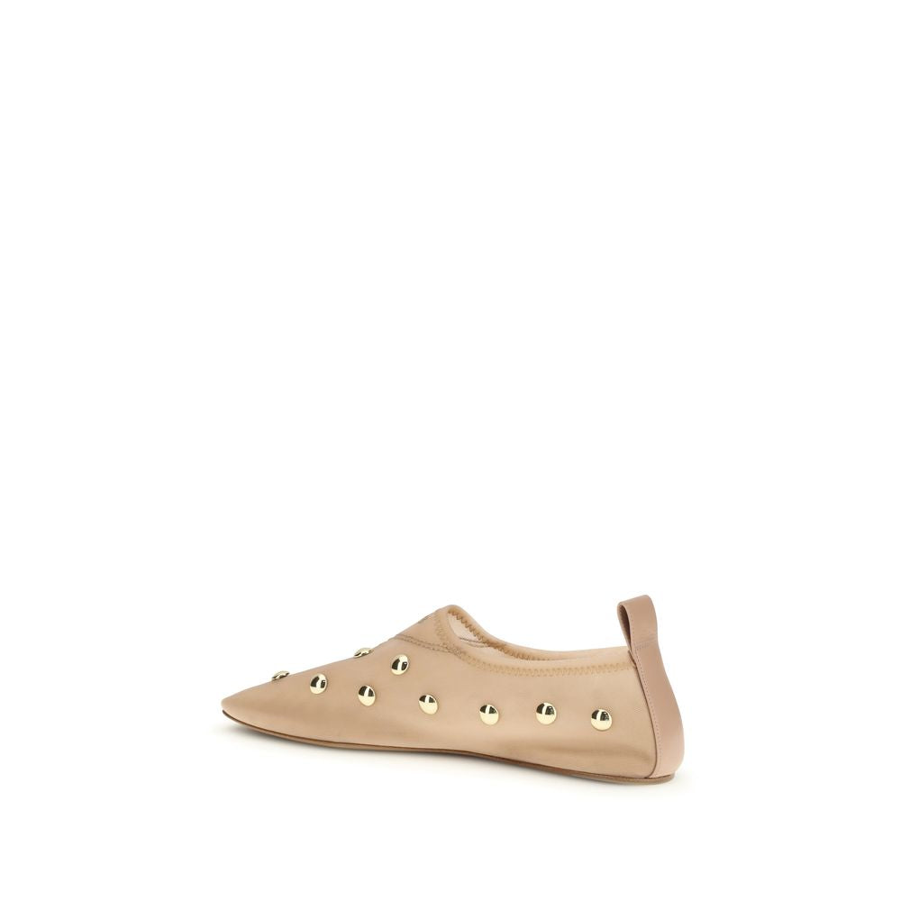 Chloé Multicolor Polyamide Ballet Flats | Regal Royce