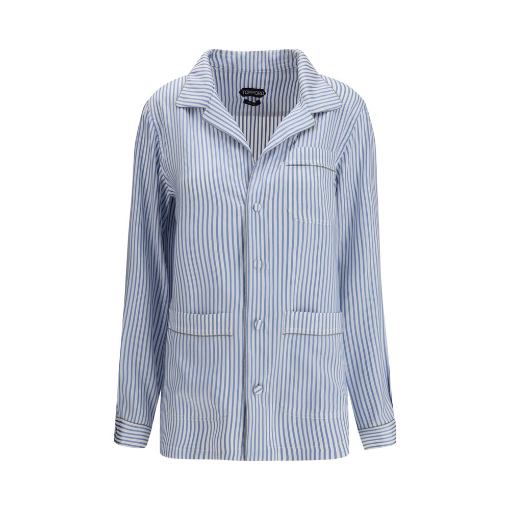 Tom Ford Multicolor Silk Top Sleepwear | Regal Royce