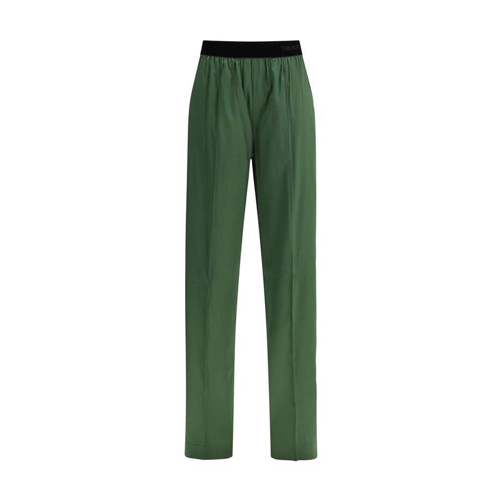 Tom Ford Bicolor Silk Casual Pants | Regal Royce