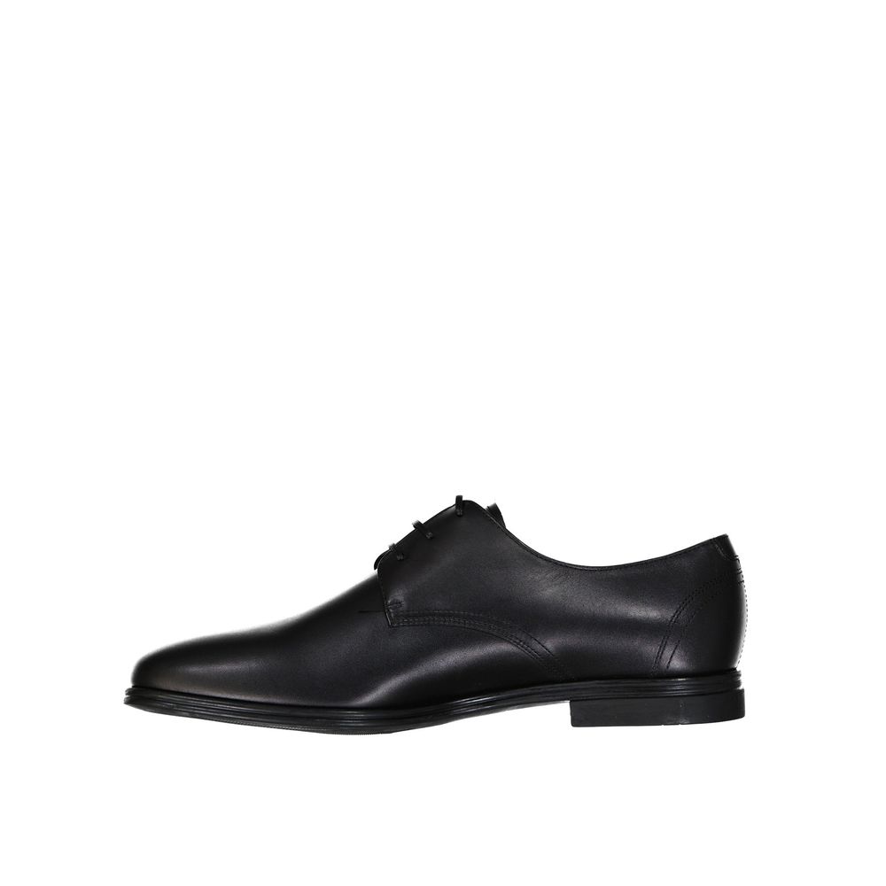 Salvatore Ferragamo Black Calfskin Oxfords And Derbies | Regal Royce