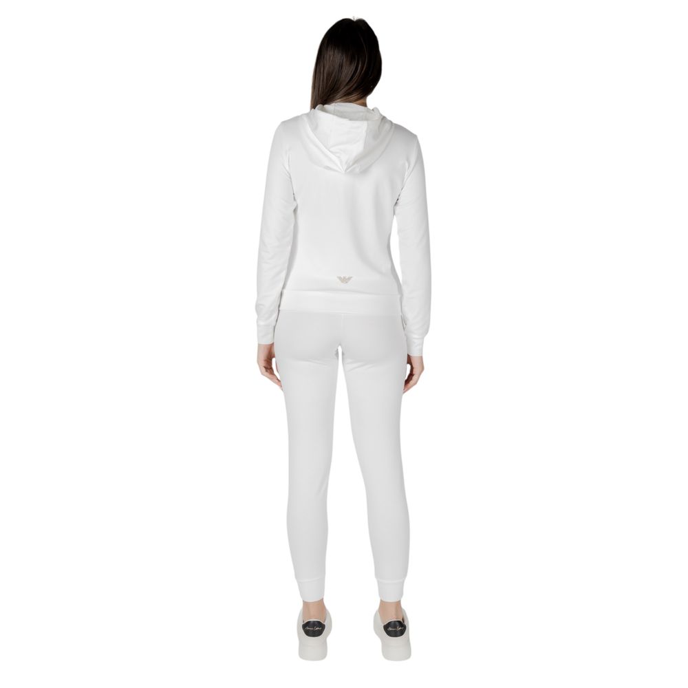 EA7 Emporio Armani Cream Polyester Tracksuit | Regal Royce