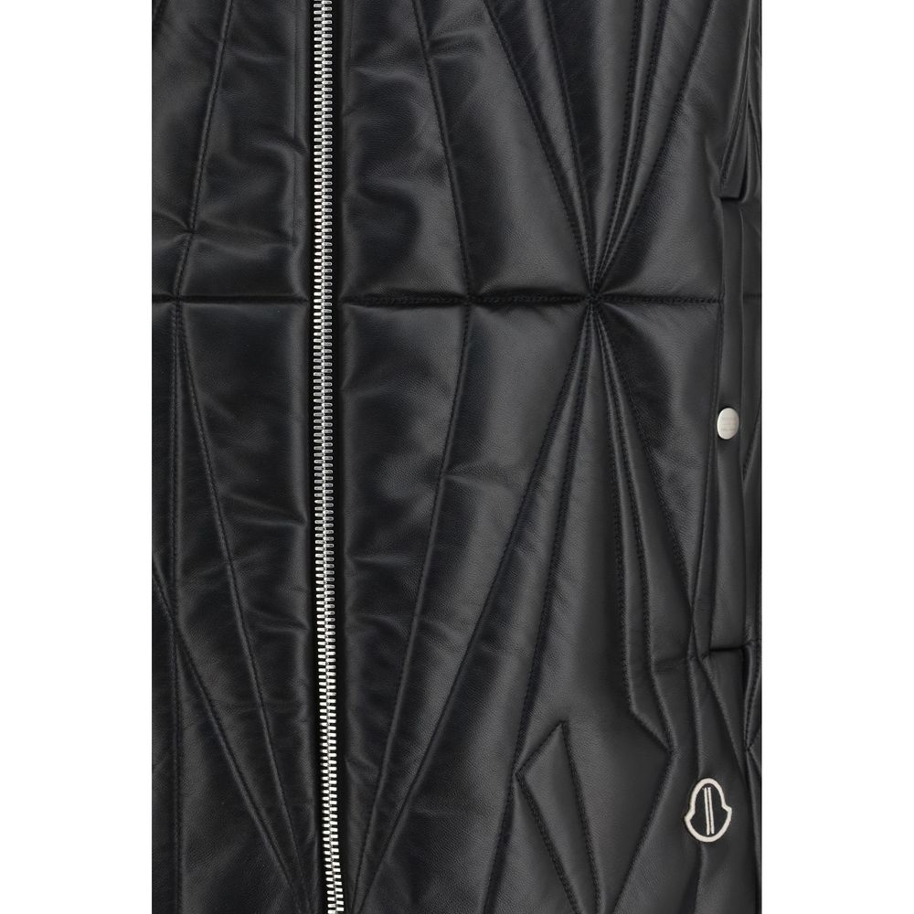 Moncler x Rick Owens Black Lamb Ovis Aries Aries Sleveless Jacket | Regal Royce