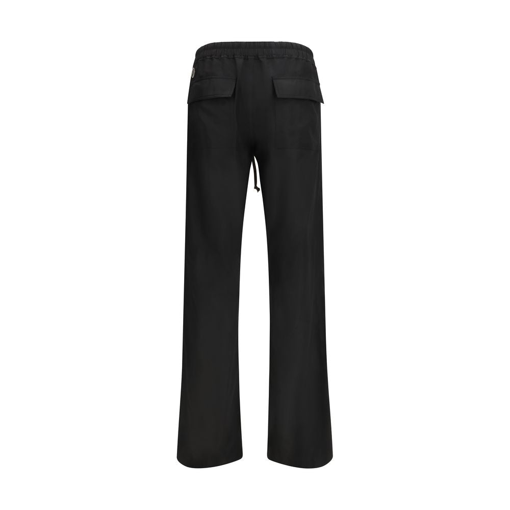 Moncler x Rick Owens Black Polyester Casual Pants | Regal Royce