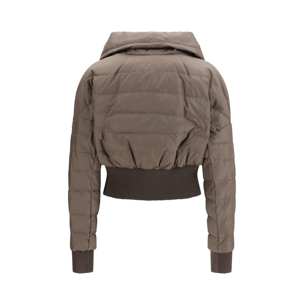 Moncler x Rick Owens Brown Polyester Coat | Regal Royce