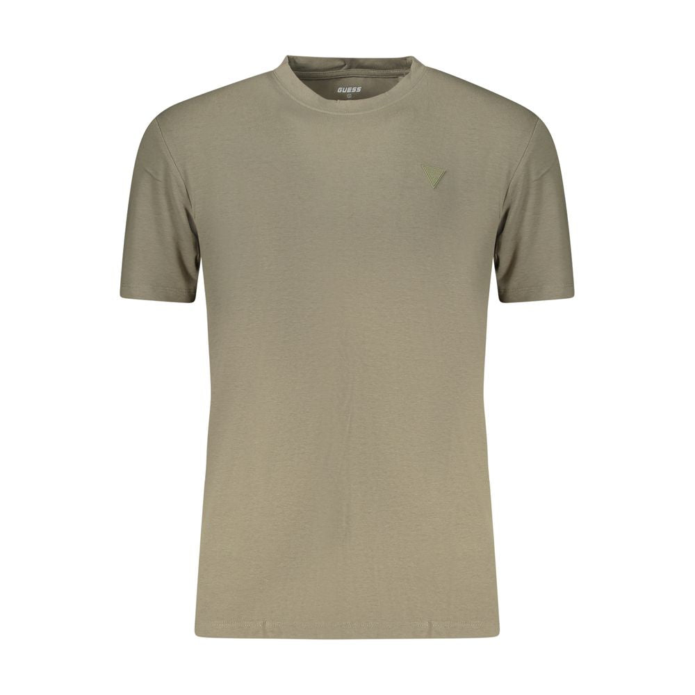 Guess Jeans Verde Cotton Men T-Shirt | Regal Royce